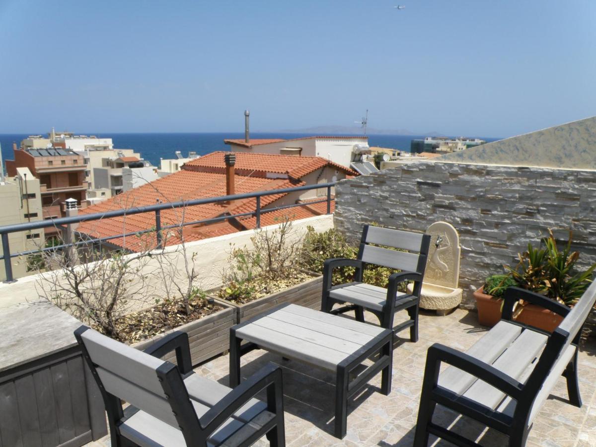 Talos Apartments And Studios Candia Esterno foto